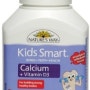 [네이쳐스웨이] 키즈스마트 칼슘+비타민 D3 딸기 밀크쉐이크맛 50정 ,[Nature's Way]Kids Smart Calcium+ Vitamin D3