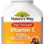 [네이쳐스웨이] 비타민 C 1000mg 60캡슐 -[Nature's Way]High Strength Vitamin C 1000mg + Super Fruts