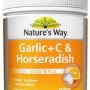 [네이쳐스웨이] 갈릭+C & 홀스레디쉬 200정 - [Nature's Way]Garlic+C& Horseradish
