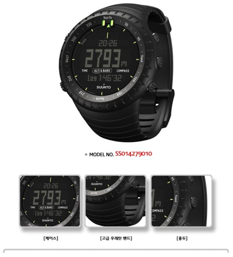 순토 코어[SUUNTO CORE] 한글 설명서 : 네이버 블로그