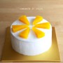 '봄빛 오렌지 케이크'