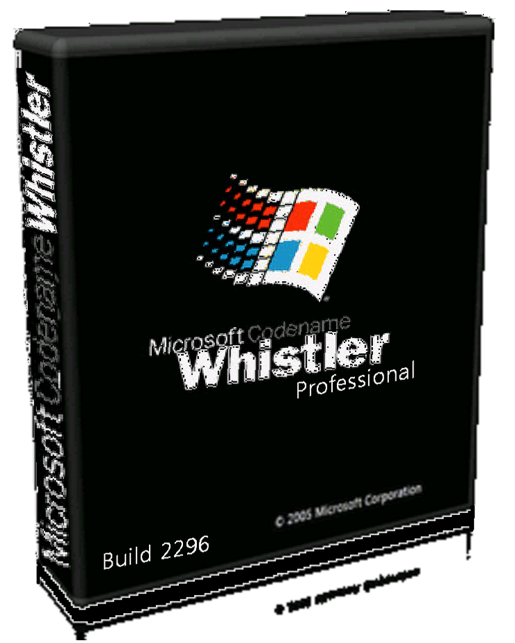 Windows Codename Whistler professional Build 2296 후기 : 네이버 블로그