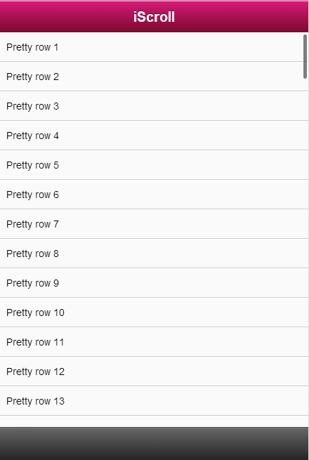 [javascript] iscroll로 overflow scroll 효과 내기 [모바일내부스크롤 - iscrollv4.js ...