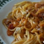 시판용 토마토 소스로 간편하게 스파게티 만들기