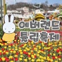 에버랜드 튤립축제_총천연색의 튤립과 꽃밭을 마주하면 나도 모르게 광연이가 되어 있을 수도..!