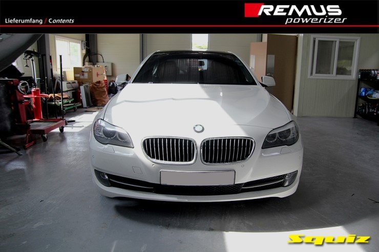 BMW F10 520D 보조이씨유 레무스 파워라이져 (REMUS POWERIZER) 를 소개합니다. : 네이버 블로그