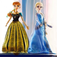 겨울왕국 엘사 & 안나 한정판 / 클래식돌 인형(Disney Frozen Elsa & Anna limited Edition doll / Classic doll 12")