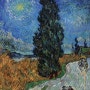 '어디로 가야 할지 모르겠다면 그냥 가라’ - 삼나무가 있는 길(Road with Cypresses), Vincent Van Gogh