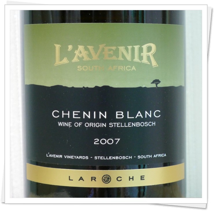 [와인] L'Avenir Chenin Blanc 2007 (라브니르 슈냉 블랑 2007) 네이버 블로그