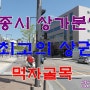 세종시 상가 먹자골목 초입 공원빌딩 세종시 상가분양