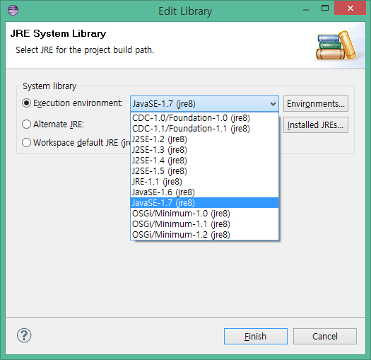 이클립스에서 자바8 사용하기 (Installing Java 8 support for Eclipse Kepler) : 네이버 블로그