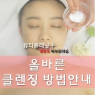 영등포피부관리실 :) 뷰티플래닛의 Beauty report ♥ - 피부타입별 올바른 세안방법