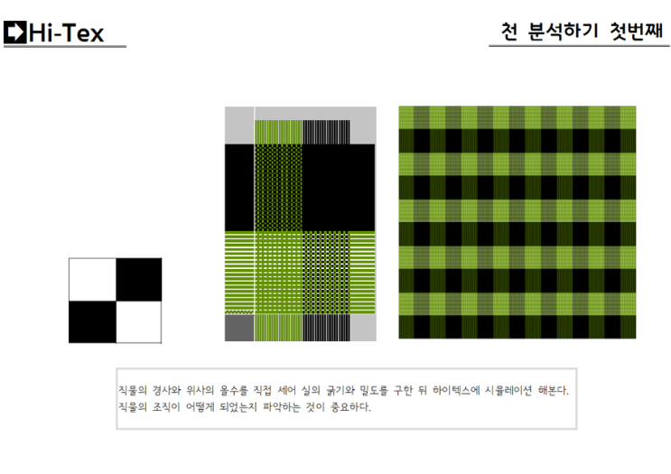 패션캐드 4Dbox 하이텍스 :: 직물만들기&천분석하기 포트폴리오 4 : 네이버 블로그
