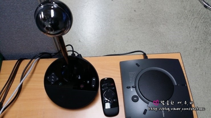 화상카메라 로지텍 BCC950 & CLEAR One CHAT160 : 네이버 블로그