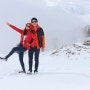 [스위스여행/스쿠올] Motta Naluns 에서 Puri 하이킹 / 구름위를 걷다.