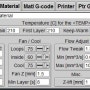 [KISSLicer 셋팅 메뉴얼] 3. Material Tab (키슬라이서)