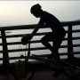 미니벨로 덕심 자전거 캠핑 (2) - 여주 이포보, 트레일러 평지 천국