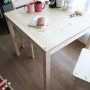 원목테이블 예쁜2인용원목식탁 카페테이블 - 밀리엔스 RW800으로 만드는 홈카페
