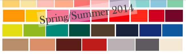 2014 trend colour/ 2014 패션 트랜드 컬러 : 네이버 블로그