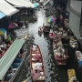 방콕 자유여행 세상에서 제일 위험한시장 매끌렁 시장 + 수상시장