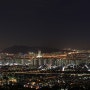 대모산 정상에서 촬영한 서울 야경