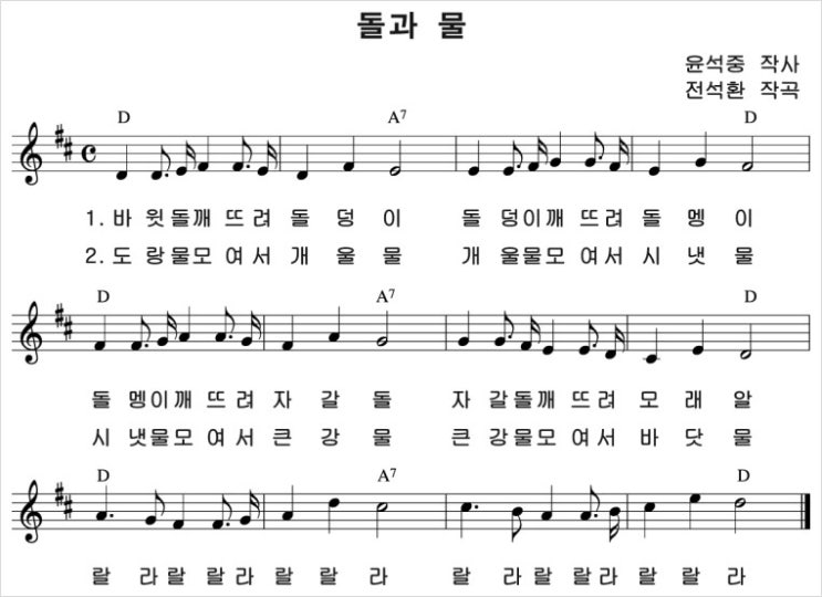 여름관련 악보 - 돌과 물, 즐거운 여름, 얼음과자, 참재미있었지, 개구리, 우산 : 네이버 블로그 여름관련 악보 - 돌과 물, 즐거운 여름, 얼음과자, 참재미있었지, 개구리, 우산 : 네이버 블로그