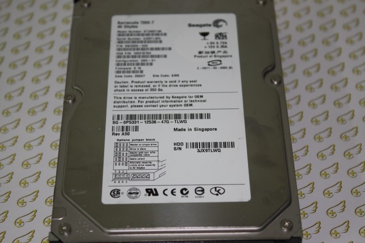 씨게이트 USB 외장하드 인식불가 Seagate ST340014A [헤드교체작업 "복구천사"] : 네이버 블로그