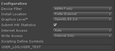 Unity Defines[2] - 사용자 디파인 설정하는 방법 : 네이버 블로그