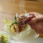 [샐러드 만들기]레몬드레싱 오리훈제 양상추 샐러드 깔끔한 맛~~~~~