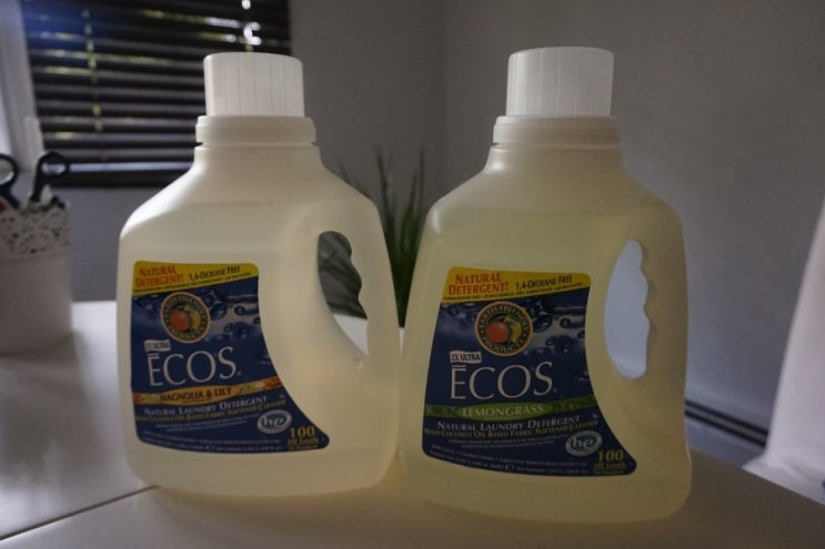미국생활 : 친환경 세제추천 / ECOS 세탁세제 /ECOS liquid  Natural laundry Detergent  : 네이버 블로그