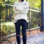 가을코디 여성 스웨터 코디제안