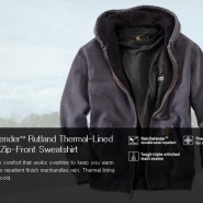 칼하트 후드집업 J149 후속모델 칼하트 러틀랜드 써멀후드집업 100632 (Carhartt Rutland Thermal Lined Hooded Zip Front Sweatshirt)