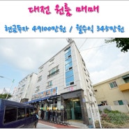 대전다가구매매 & 대전상가주택매매 (우송대 원룸 임대사업 투자 정보)