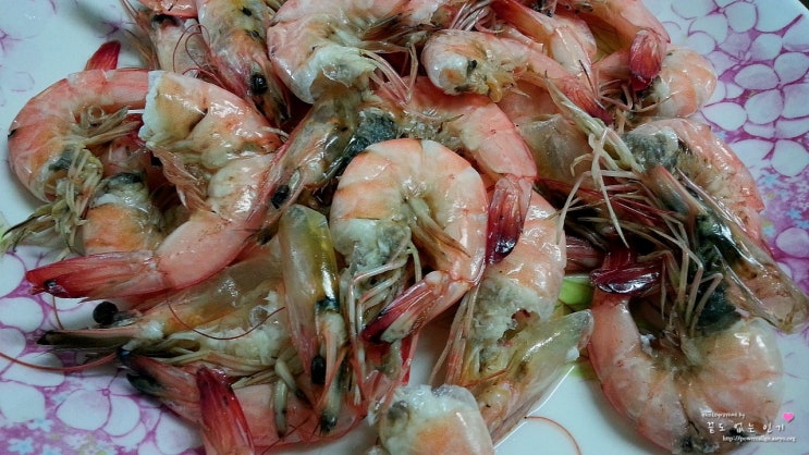 제철 대하 맛있게 먹는법 대하삶는 법 : 네이버 블로그