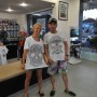 해외 스쿠버 다이빙 샾에 판매중인 해골 패턴 티셔츠와 칸6312 티셔츠!!!
