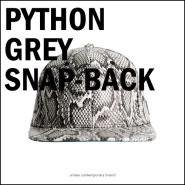 PYTHON GREY SNAPBACK : 이머전시 파이썬 스냅백/EMERZENCY
