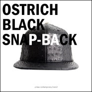 OSTRICH BLACK SNAPBACK : 이머전시 오스트리치 스냅백/EMERZENCY