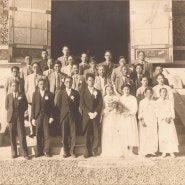 정종여, 안교희 결혼식 사진 (1941년)