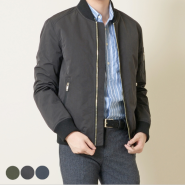 [MANDLLY] PAPER COTTON BLOUSON