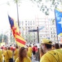 스페인 바르셀로나 :: 몬주익 언덕 + 람블라스 거리, 카탈루냐 독립 시위
