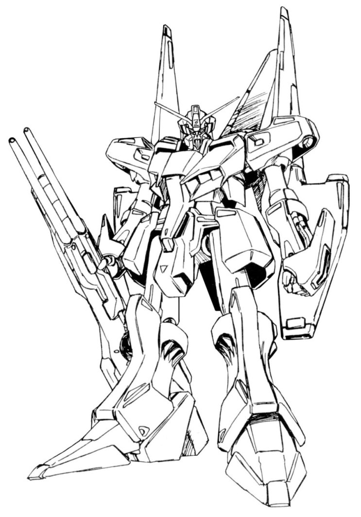 마스터 건담 색칠하기놀이