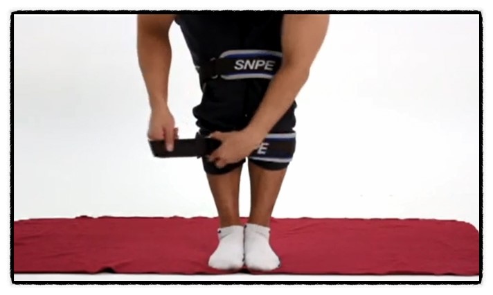 SNPE-체형교정 벨트 묶는 방법 : 네이버 블로그