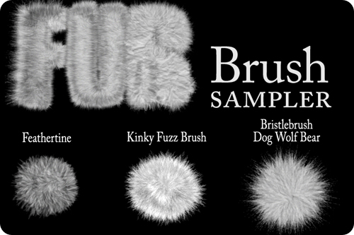Fur Brushes - Samples_포토샵브러쉬 : 네이버 블로그