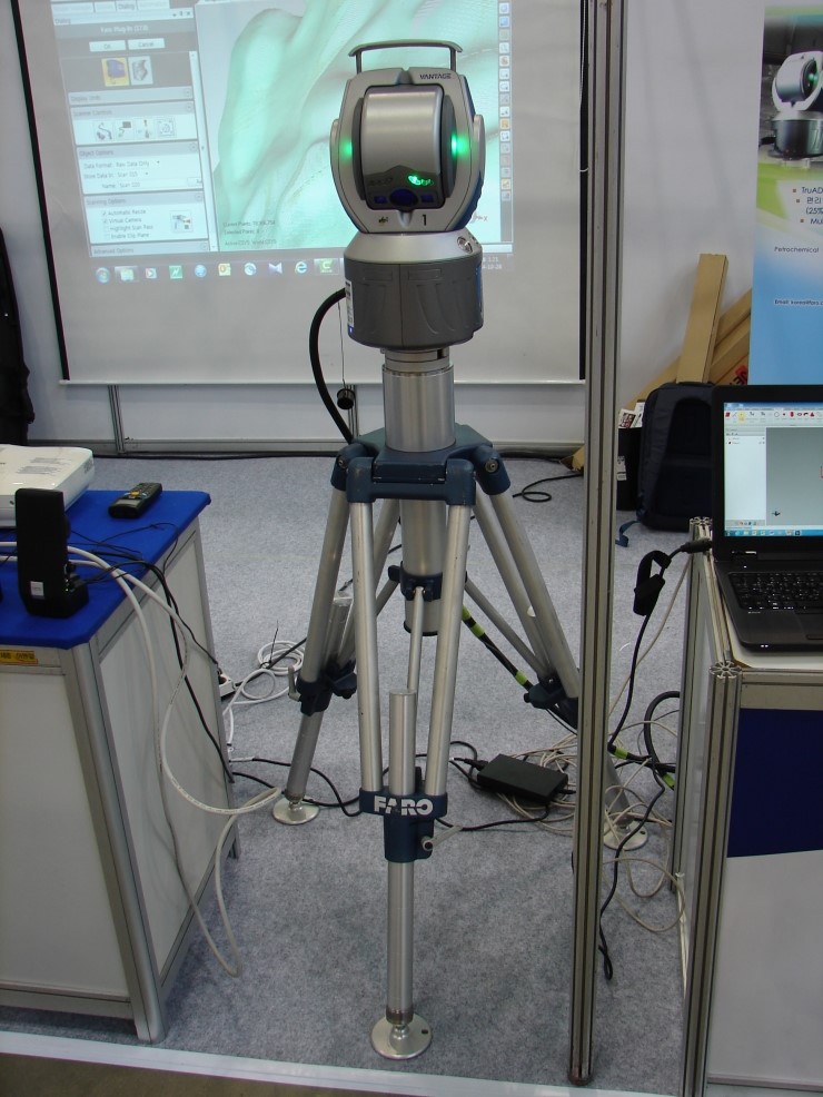 FARO 레이저 트레커 Laser Tracker Vantage 부스 소개합니다. : 네이버 블로그