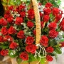 상품번호(051)빨간장미 바구니,조치원꽃배달,세종시꽃집,세종시꽃배달,조치원꽃배달