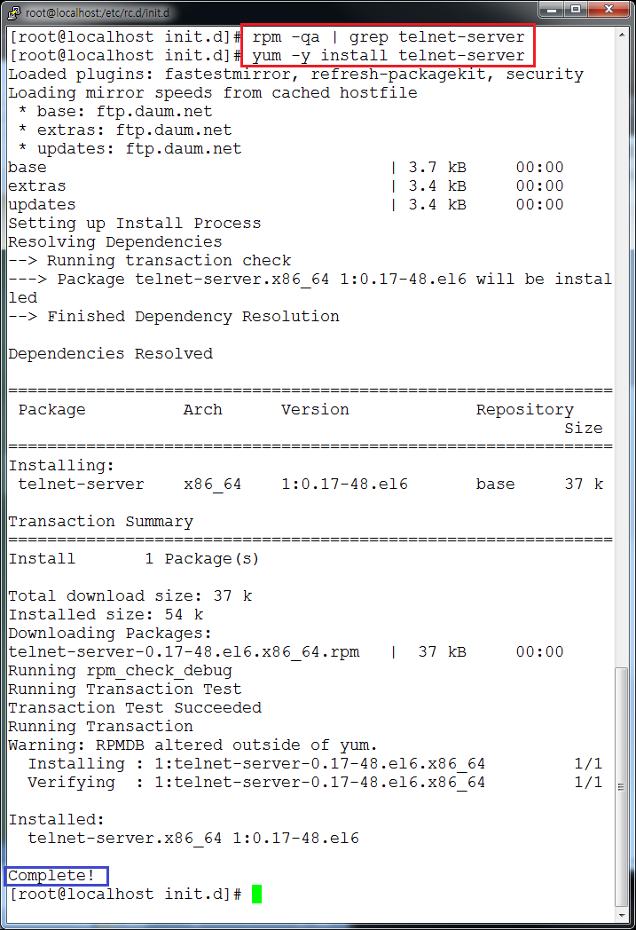 [텔넷 서비스] Telnet (Remote Service)