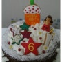 6살 생일 케이크
