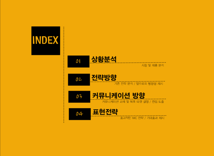 노란색 파워포인트 배경