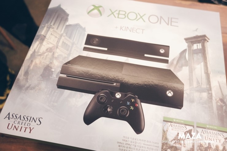 XBOX ONE_ASSASSIN'S CREED UNITY_엑스박스 개봉기 : 네이버 블로그