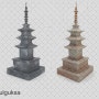 [유물 3D가공 제작] 경주 불국사 석가탑 / 불국사 3층 석탑 제작과정